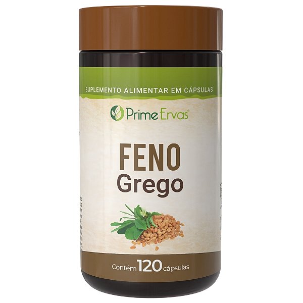 Feno Grego 120 cápsulas Prime Ervas