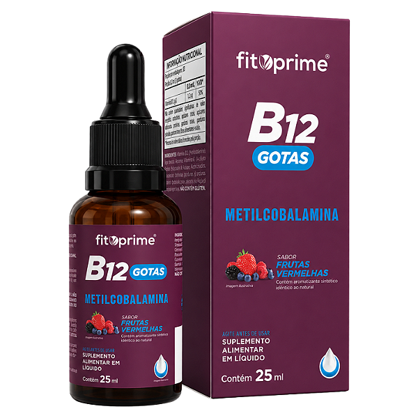 Vitamina B12 Metilcobalamina 25ml FITOPRIME