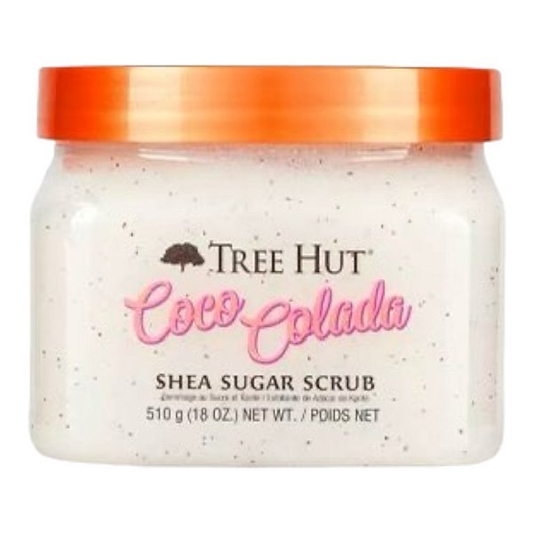Esfoliante Corporal Coco Colada Shea Sugar Scrub Tree Hut 510gr