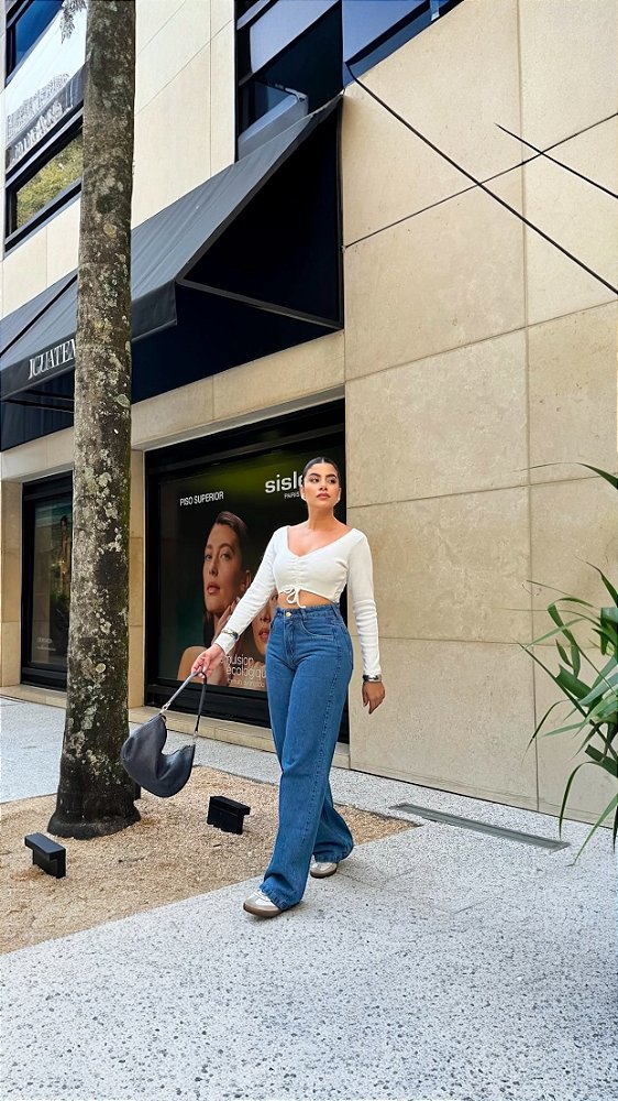 Calça Wide leg Julie