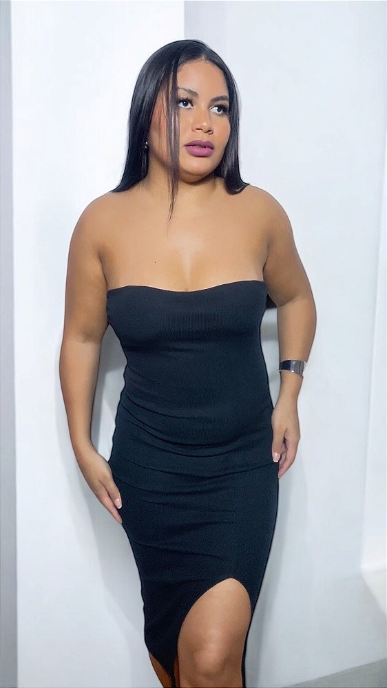 Vestido Mary c/ fenda