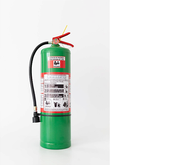 EXTINTOR PARA BATERIA DE LÍTIO 10 LITROS