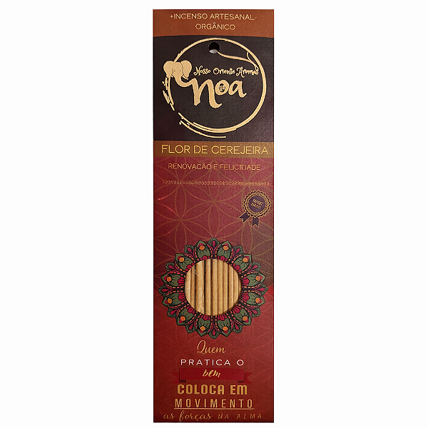 INCENSO NOA - FLOR DE CEREJEIRA VARETAS