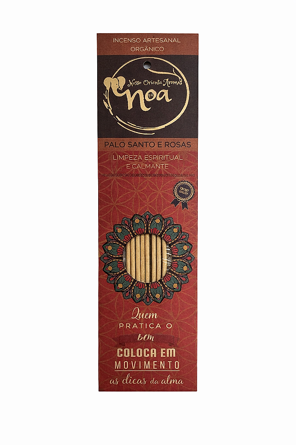 INCENSO NOA - PALO SANTO E ROSAS VARETAS