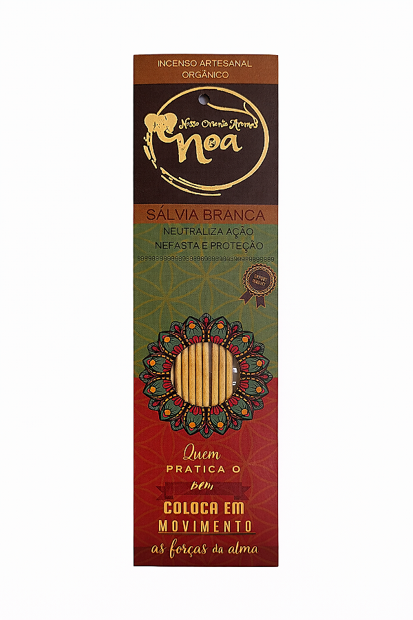 INCENSO NOA - SALVIA BRANCA VARETAS