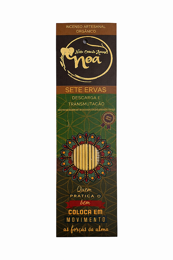 INCENSO NOA - SETE ERVAS VARETAS