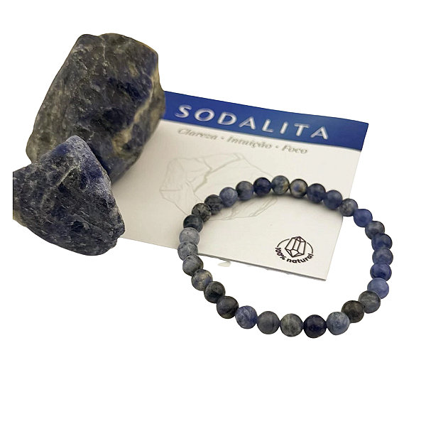 PULSEIRA 6MM - SODALITA
