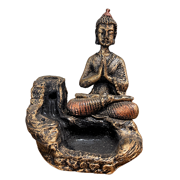 INCENSARIO CASCATA BUDA HINDU ORANDO