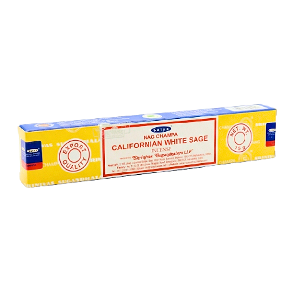 INCENSO SATYA CALIFORNIAN WHITE SAGE 15g