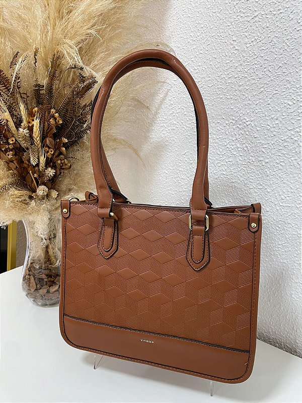 Bolsa média caramelo