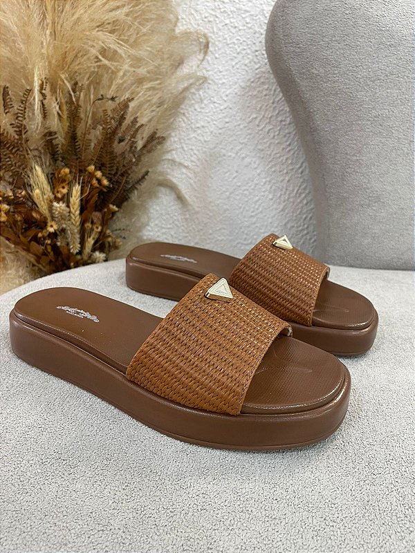 Slide Tressê Marrom