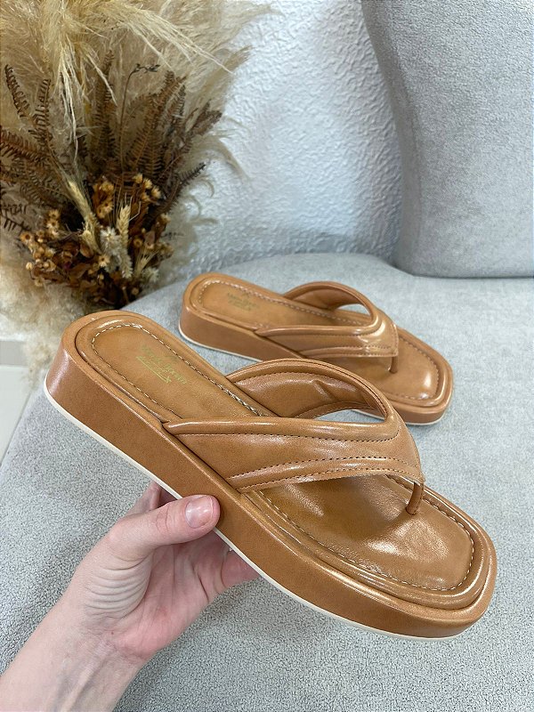 Flatform Amanda Caramelo