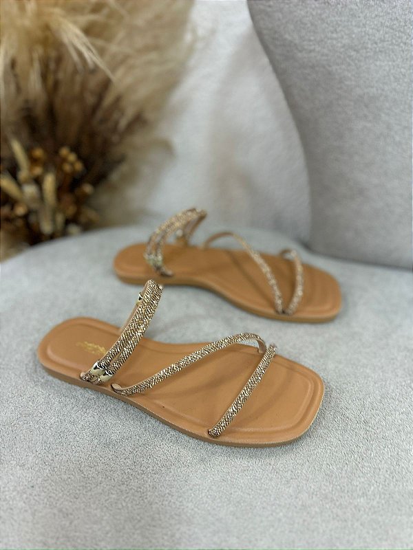 Rasteira Melissa Nude