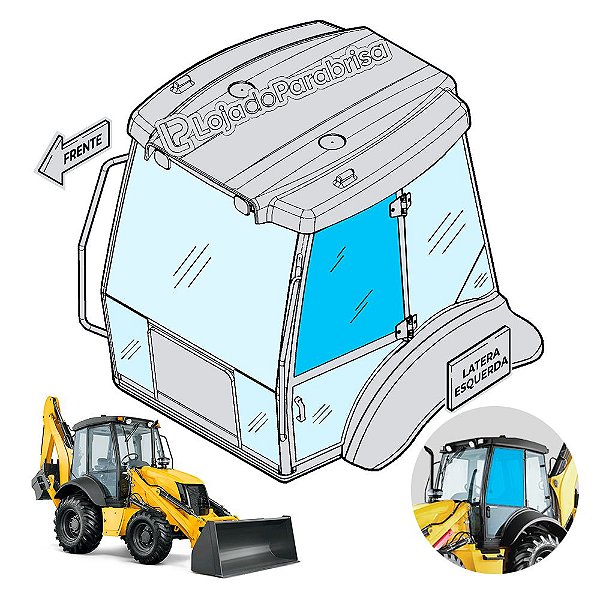 Vidro Superior da Porta Esquerda LB90 B90B B95B B110 - 85801626