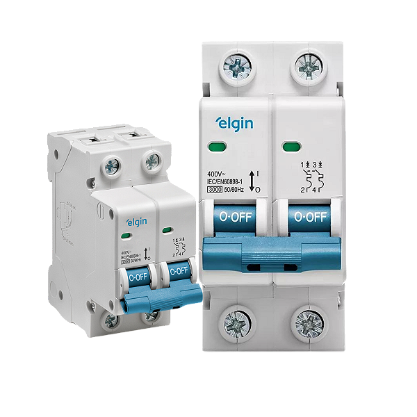 Disjuntor Bipolar 40a Termomagnético Curva C