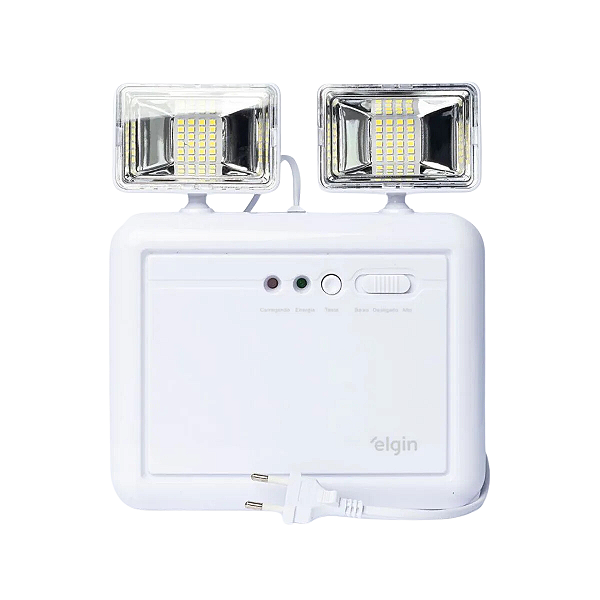 Luminaria Bloco Autônomo De Emergência 8w Led 1200lm 6500k