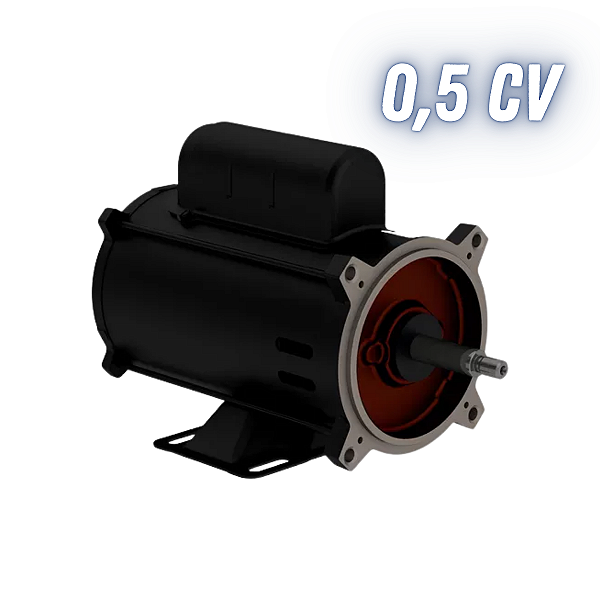 MOTOR PARA BOMBA DE PISCINA 1/2CV BIVOLT MONOFÁSICO W48J 110V/220V 0,5CV WEG