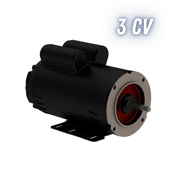 MOTOR PARA BOMBA DE PISCINA 3CV BIVOLT MONOFÁSICO 56HJ 110V/220V WEG