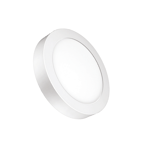 Luminária Painel LED Redondo Sobrepor 18W 6500K Branca Fria Bivolt Elgin