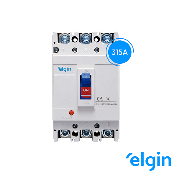 Disjuntor caixa moldada 3 X 315A