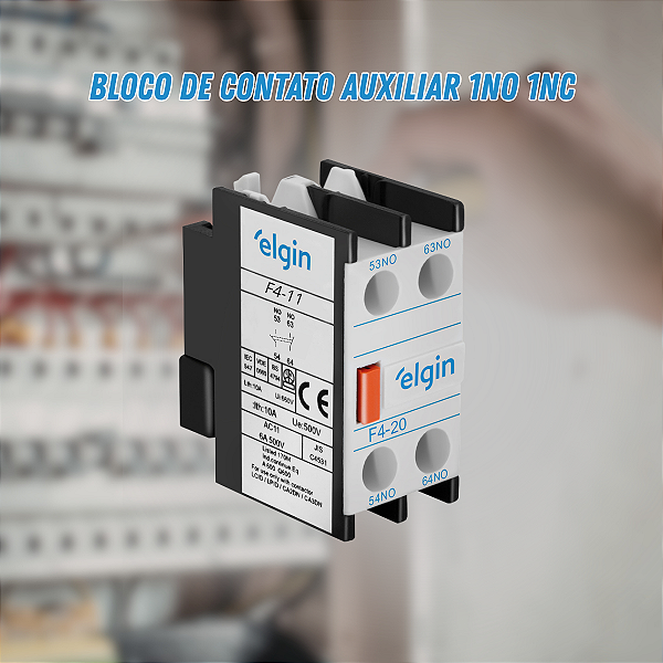 BLOCO DE CONT. AUX. F11 (1NA + 1NF)