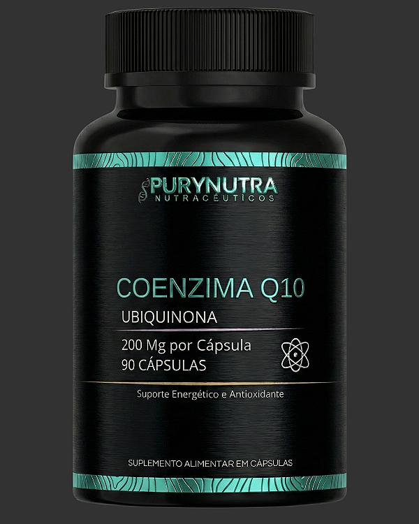 Coenzima Q10 Ubiquinona 200mg 90 Cápsulas