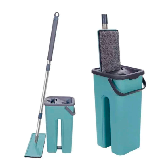 Mop Flat Compacto Retangular 5 Litros Multiuso Limpeza Rápida