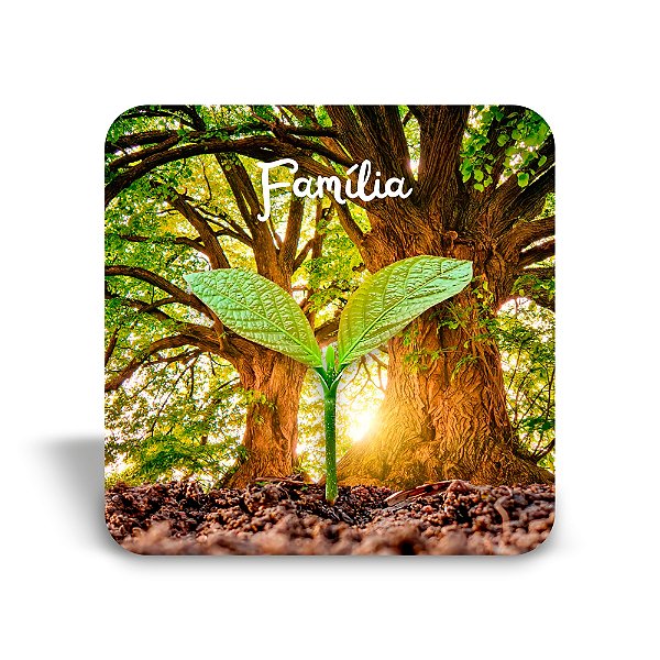 Mini quadro 3D - Linha Cultivar - Árvores do Futuro