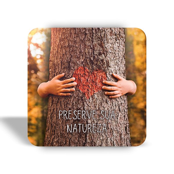 Mini Quadro 3D - Preserve sua Natureza