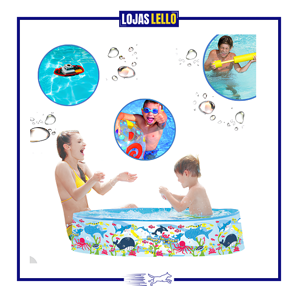 Piscina Borda Dura 226l - Sun Way