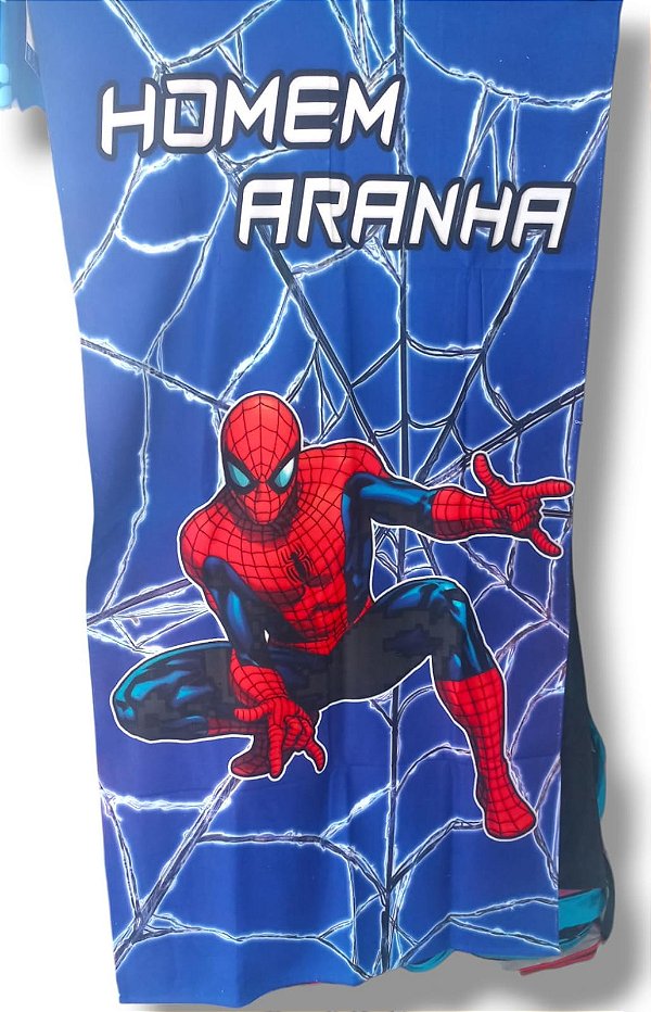 Toalha do homem aranha de praia