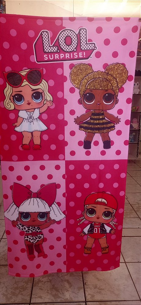 Toalha LoL 1,40 X 070CM
