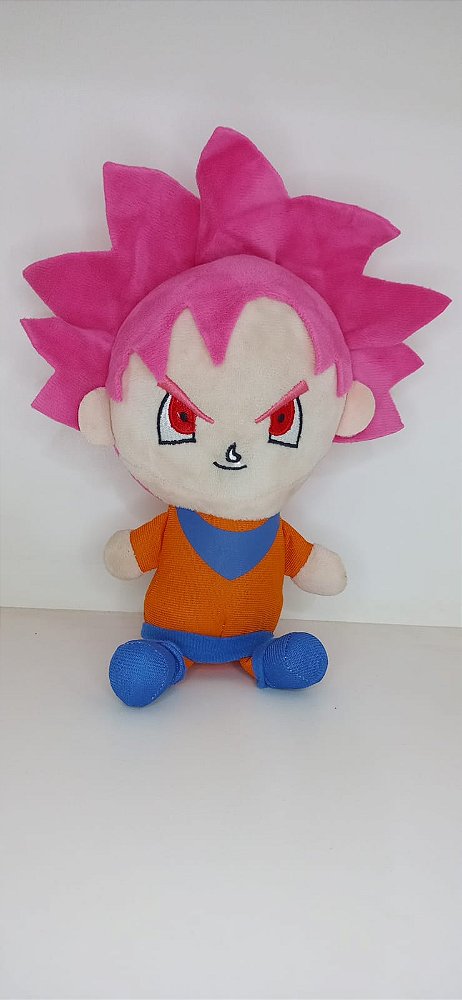 Goku Dragon bALL z cabelo Rosa