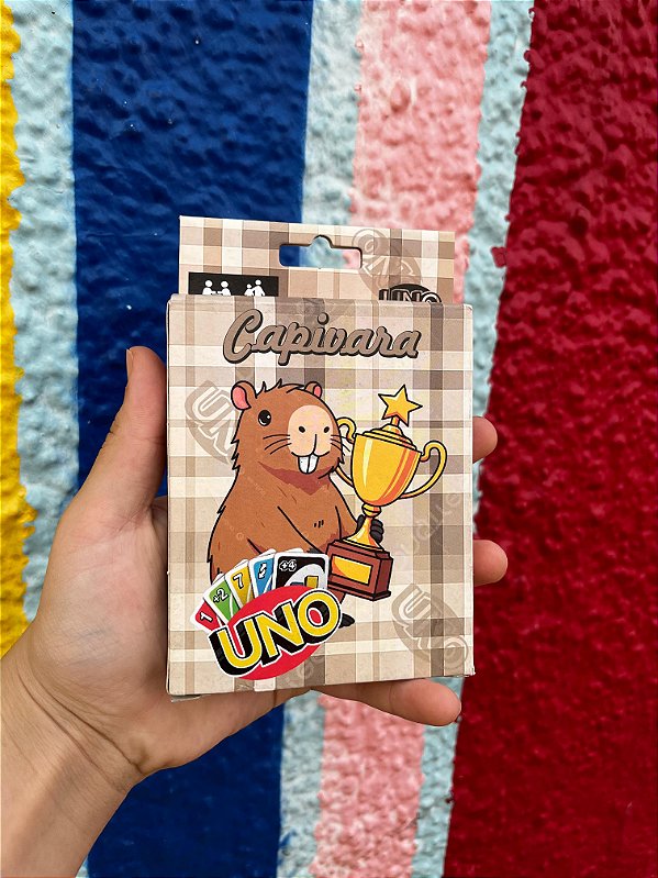 Uno Baralho CAPIVARA