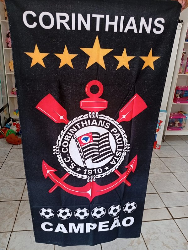 Toalha Corinthians 1.40x 0.70