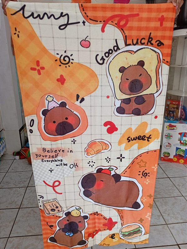 Toalha Capybara Capivara