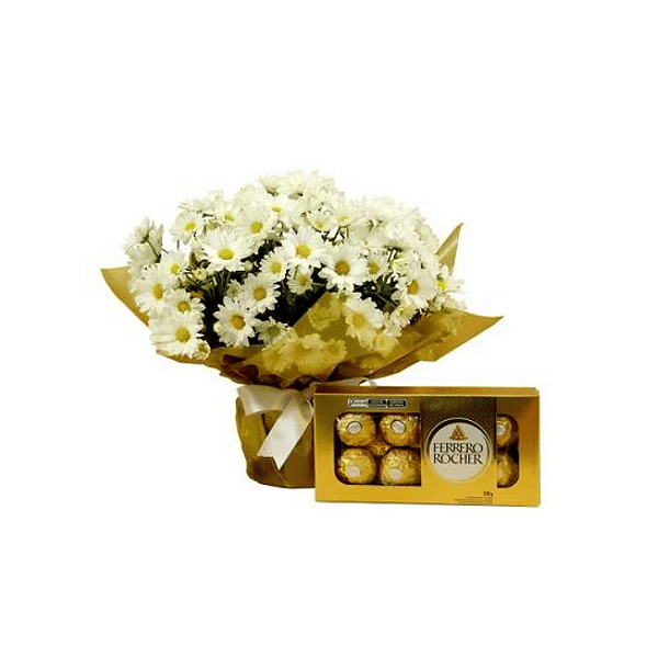 Margaridinha com Ferrero Rocher