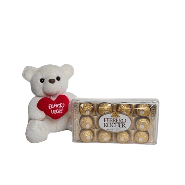 Ursinho Carinho e Ferrero Rocher
