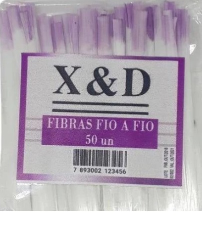 FIBRA X&D 50 UNIDADES FIO A FIO