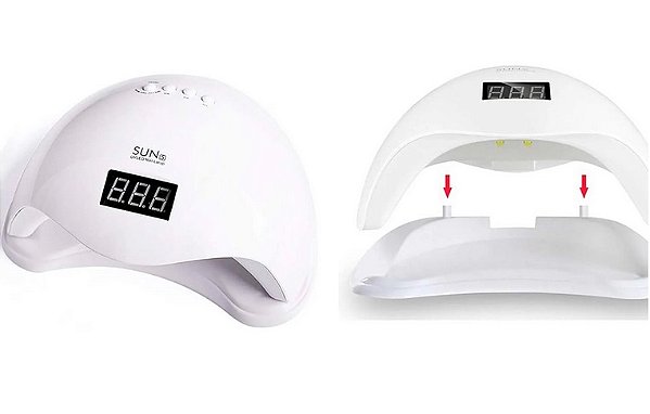 CABINE SUN 5 LED/UV BIVOLT 48W 24 LEDS.