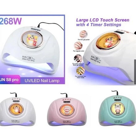CABINE 2 - IN - 1 LED/UVLAMP SUN S8 PRO 268W 57 LEDS