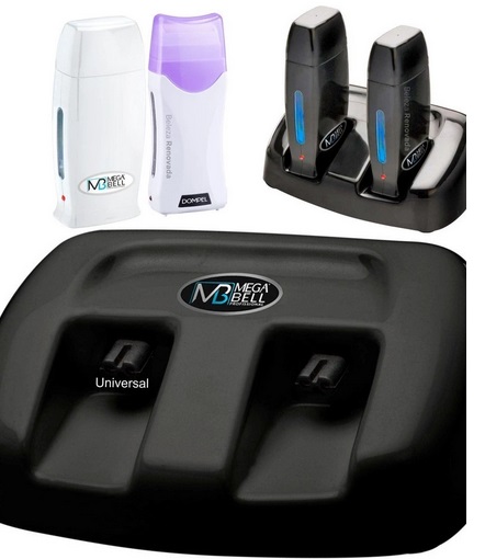 KIT BASE DUPLA AQUECEDOR PROFISSIONAL DE  CERA ROLL ON