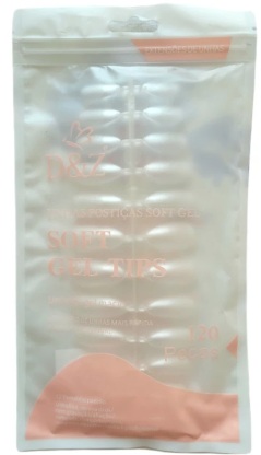 POSTIÇA SOFT GEL D&Z COM 120 UNIDADES