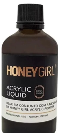 Liquido Acrílico Monomer honey girl 100ml