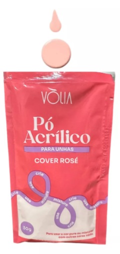 PÓ ACRÍLICO PARA UNHAS COVER ROSÉ 30G