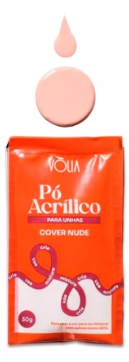 PÓ ACRÍLICO PARA UNHAS COVER NUDE 30G
