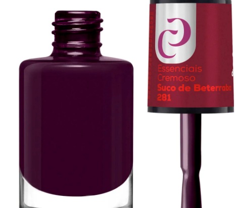 ESMALTE TRADICIONAL CORA SUCO DE BETERRABA 10ml 281