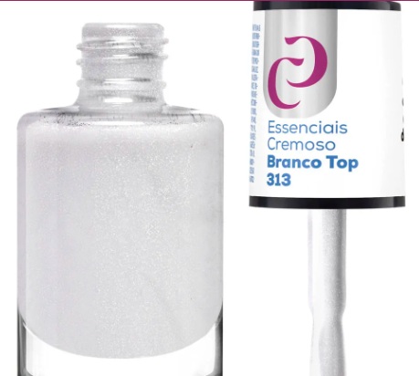 ESMALTE TRADICIONAL CORA BRANCO TOP 10ml 313