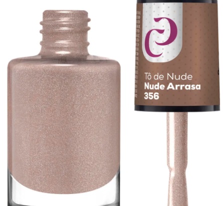 ESMALTE TRADICIONAL CORA TÔ DE NUDE  NUDE ARRASA 10ml  356