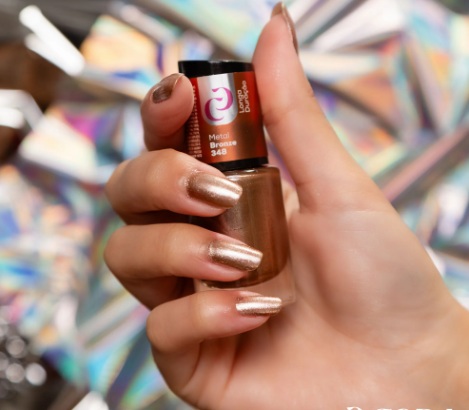 ESMALTE TRADICIONAL CORA METAL BRONZE 10ml  348